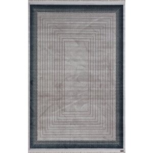 Trend Tr004m Gri Akrilik Pamuk Yumuşak Modern Mutfak Yatak Odası Salon Oturma Odası Halısı 115x180 cm