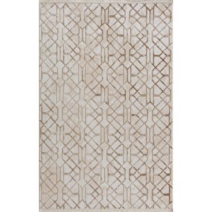 Kaftan Kf001a Bej Halı Kahverengi Detaylı Geometrik Kabartma Desenli Akrilik Halı Tozuaz Salon Halı 78x300 cm
