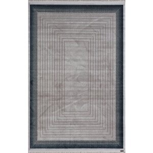 Trend Tr004m Gri Akrilik Pamuk Yumuşak Modern Mutfak Yatak Odası Salon Oturma Odası Halısı 76x150 cm