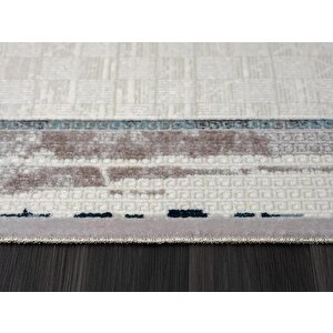 Trend Tr001m Gri Akrilik Pamuk Yumuşak Modern Mutfak Yatak Odası Salon Oturma Odası Halısı