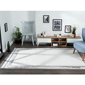 Trend Tr001m Gri Akrilik Pamuk Yumuşak Modern Mutfak Yatak Odası Salon Oturma Odası Halısı 228x340 cm
