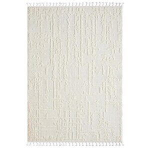 Wool Wl004a Bej Halı Sisal Bukle Dekoratif Kabartmalı Halı Tozsuz Antialerjik Salon Halısı Koridor 120x180 cm