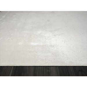 Elegance Eg005a Beyaz Halı Sedef Detaylı Modern Viskon Doğal Iplik Bambu Halı Tozu Az Salon Halısı