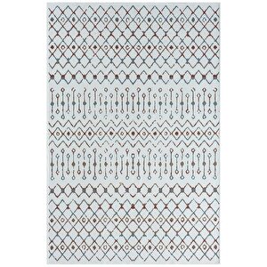 Lenda Ld002a Gri Kilim Renkli Detaylı Ince Antialerjik Kaymaz Taban Makinada Yıkanabilir Salon Halı 120x180 cm