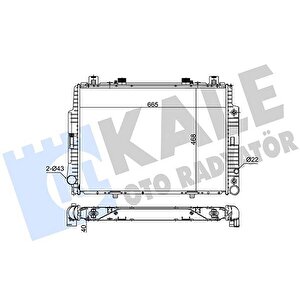 Motor Su Radyatoru Mercedes S-class W140 91 98