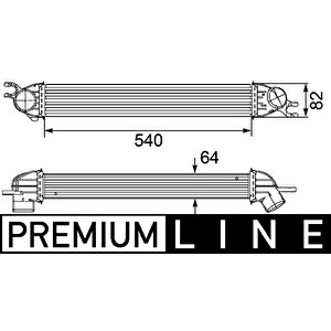 Turbo Radyatoru Mini R55 R56 R60 R61 F56 Premium Line