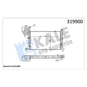 Motor Su Radyatoru Mercedes Sprinter B901 B904 96 06