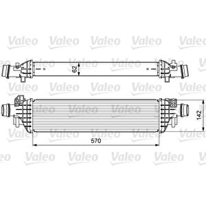 Turbo Radyatörü Intercool Mokka 12- 1.6 1.7 A-b-d16dth-dtn-dtu-a17dts