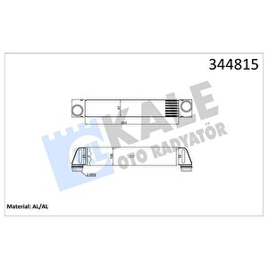 Turbo Radyatoru Bmw N52 M57 E60 E61