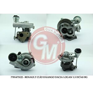 Turbo Komple Clio Ii 01 Symbol 02 Kango 02 Dacia Logan 05 Micra 03 1.5dci K9k 65 Bg