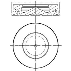 Piston Segman Std 84.00mm Bmw E60 E87 E90 E92 E93 F10 F20 F30 F32 F33 F34 F36 E83 E84 F25 F15 Mini R55 R61