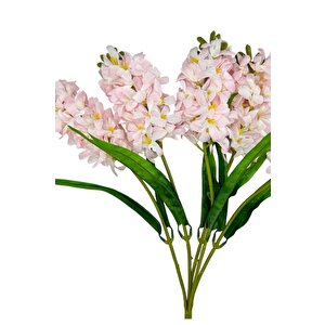 Yapay Çiçek Sümbül Demeti Pembe 55*40cm 1.kalite