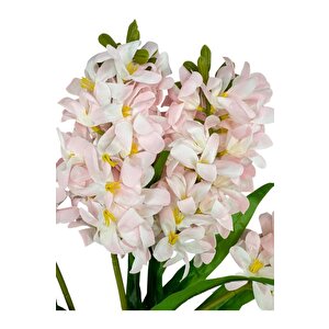 Yapay Çiçek Sümbül Demeti Pembe 55*40cm 1.kalite