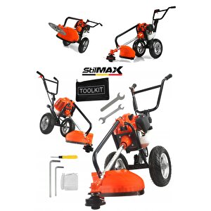 Stmt9900 Profesyonel Benzinli Tekerlekli Arabalı Tırpan Ot Çayıt Çim Biçme Makinesi 20hpx  + Yağ