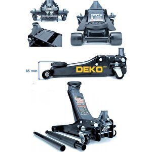 Deko Turkey Profesyonel Oto Krikosu – Çift Çelik Piston Teknolojisi Ile Alçak Zeminli Araç Kaldırma