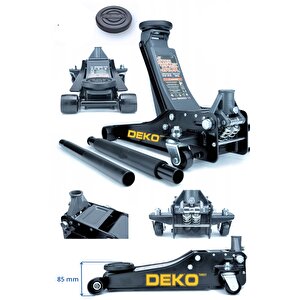 Deko Turkey Profesyonel Oto Krikosu – Çift Çelik Piston Teknolojisi Ile Alçak Zeminli Araç Kaldırma