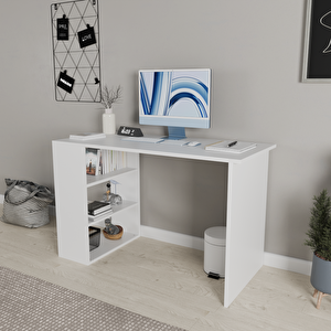 Rozbo Modern Çalişma Masasi Beyaz