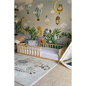 Zehra Montessori Bebek Ve Çocuk Karyolası Tüm Ölçülerde Ahşap Yatak