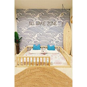 Zehra Montessori Bebek Ve Çocuk Karyolası Tüm Ölçülerde Ahşap Yatak