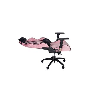 Rio Balerion Pro Komple Terletmez Kumaş Ultra Hissiyat Profesyonel Pembe Oyuncu Koltuğu