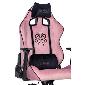 Rio Balerion Komple Baby Face Terletmez Kumaş Ultra Hissiyat Profesyonel Pembe Oyuncu Koltuğu