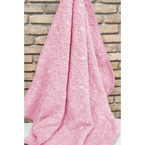 Bebek Battaniyesi Yeni Model Pembe