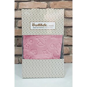 Bebek Battaniyesi Yeni Model Pembe