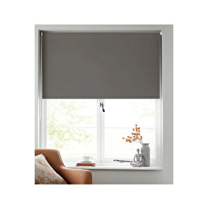 Antrasi̇t Blackout Stor Perde Güneş Geçi̇rmez Perde Zebra 180x220 cm