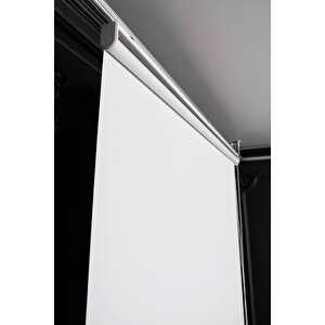 Beyaz Blackout Stor Perde Güneş Geçi̇rmez Perde Zebra 230x220 cm