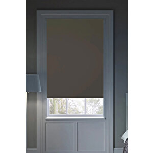 Antrasi̇t Blackout Stor Perde Güneş Geçi̇rmez Perde Zebra 230x250 cm