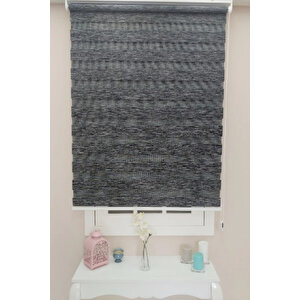 Antrasi̇t Bambu Zebra Stor Güneşli̇k Perde