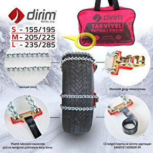 Sermati̇k Prati̇k Kar Zi̇nci̇ri̇ Medi̇um 205/225