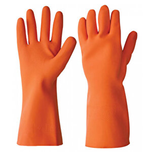 Starli̇ne Flo3312 Doğal Kauçuk Eldi̇ven Turuncu No:7
