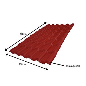 Pvc-Asa Ki̇remi̇t Çatı Paneli̇