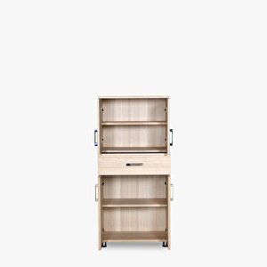 Çok Amaçlı 14028 St Dolap Carmen Model Hard Parlak Suntalem 150cm 4raf Demonte El Yapım