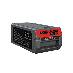 Lokithor Life 12.8volt Lifepo4 2500a Takviye Gücü Apartx Ile Uyumlu Yedek Akü