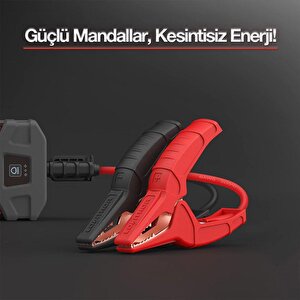 Lokithor Clamppro Akü Takviye Cihazı İçin Yedek Akü Bağlantı Kablosu