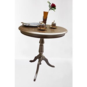 Fiskos Eko 90501 Baba 3 Kayın Ayak 60 Cm Hareketli Mdf Tabla Parlak Gold El Yapım