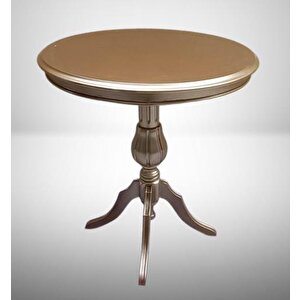 Fiskos Sehpa Eko 90503 Baba 4ayak 65 Cm Hareketli Mdf Tabla Parlak Gold El Yapım