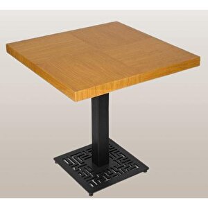 Masa Zus347 Model 90515 Cafe Resturant Yemek Masa Metal Izgara Ayak El Yapım