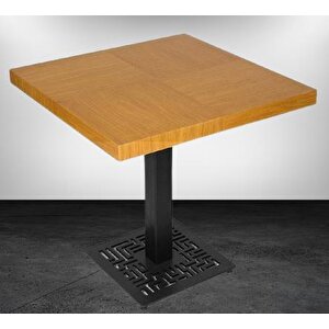 Masa Zus347 Model 90515 Cafe Resturant Yemek Masa Metal Izgara Ayak El Yapım