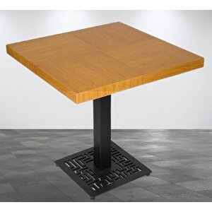 Masa Zus347 Model 90515 Cafe Resturant Yemek Masa Metal Izgara Ayak El Yapım