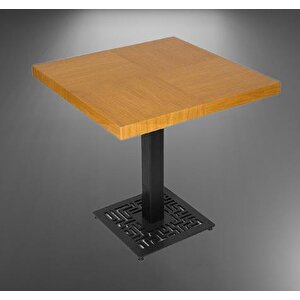 Masa Zus347 Model 90515 Cafe Resturant Yemek Masa Metal Izgara Ayak El Yapım
