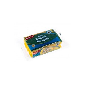 Oluklu Bulaşik Süngeri̇ 2 Li̇
