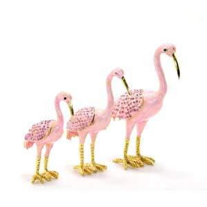 3'lü Flamingo Biblo