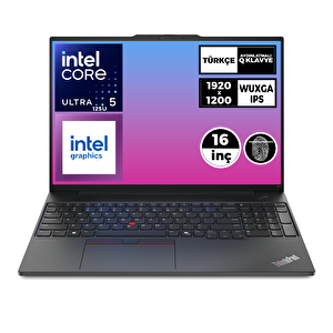 Thinkpad E16 Gen 2 Ultra 5 125u 64gb 4tb Ssd 16" Wuxga W11p Notebook 21ma003mtx 018