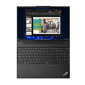 Thinkpad E16 Gen 2 Ultra 7 155h 32gb 4tb Ssd 16" Wuxga W11p Dizüstü Bilgisayar 21ma002utx 024