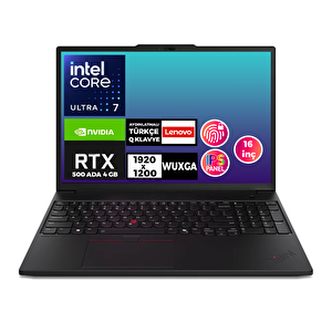 Mws Thinkpad P16s G3 Ultra 7 155h 96gb 1tb Ssd 4 Gb Rtx 500 16" Wuxga W11p 21kts39rtx 021