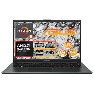 Vivobook Go 15 Ryzen 3 7320u 8gb 128gb Ssd 15.6" Fhd Windows 11 Pro Laptop E1504fa-nj097 004