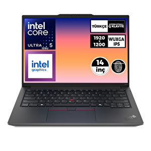 Thinkpad E14 Gen 6 Ultra 5 125u 96gb 4tb Ssd 14" Wuxga Freedos Notebook 21m7002ptx 009